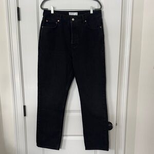 Topshop Black Boyfriend Jeans